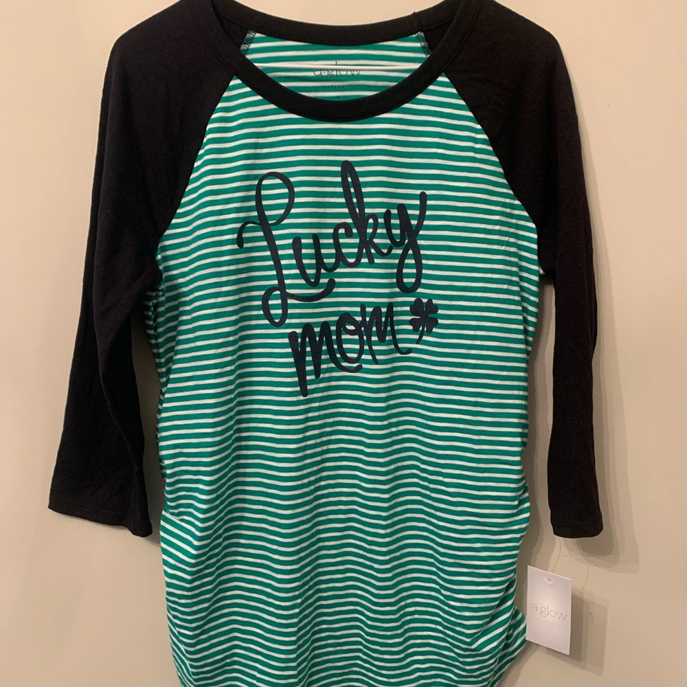 NWT A:Glow maternity shirt